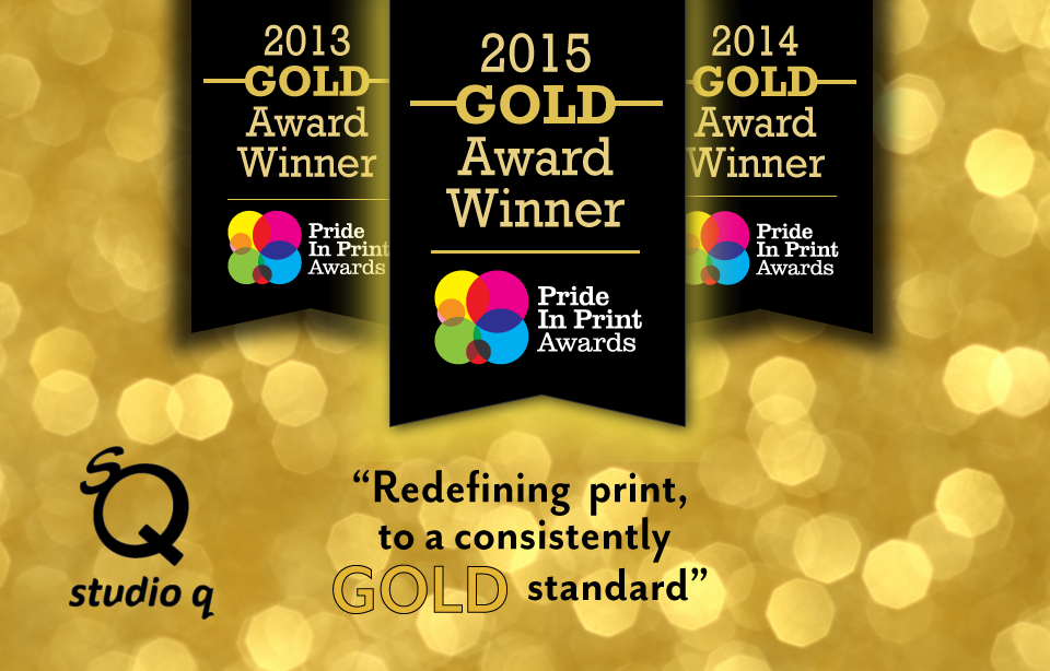 Pride In Print - Gold Winner